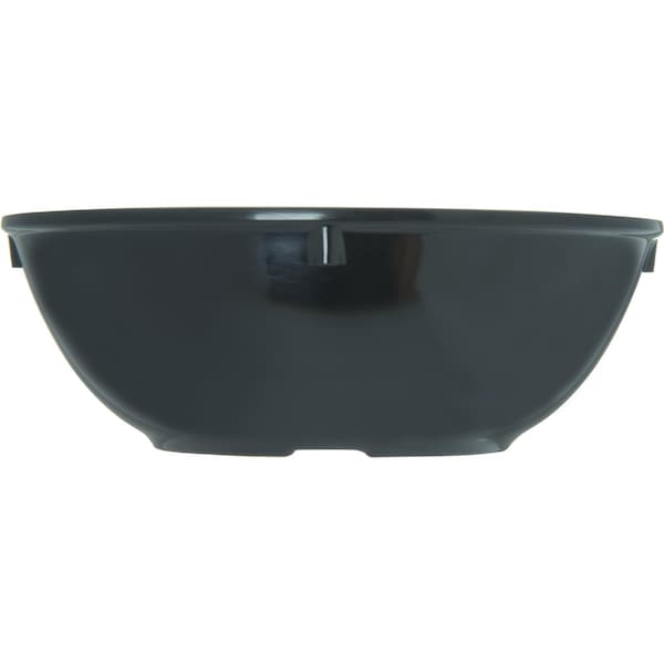 Melamine Nappie Bowl, 14 oz., Blk, PK48
