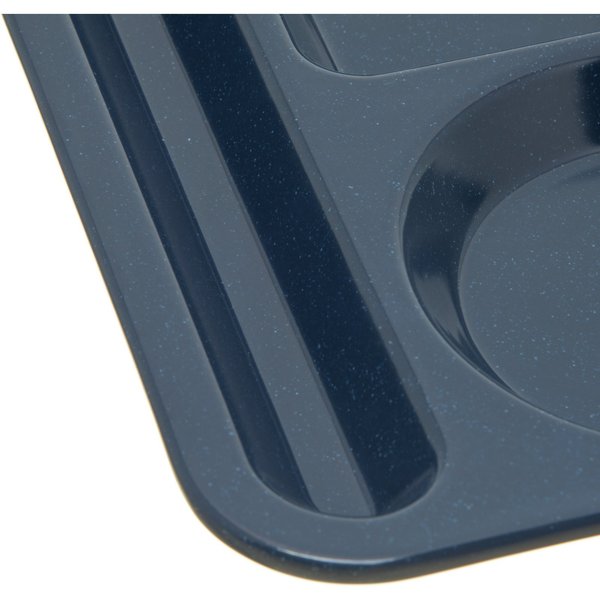 Lt Hand Hvy Wt, 6-Comp Tray, Blue, PK12