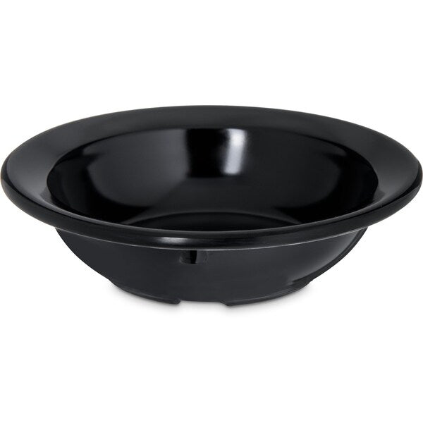 Melamine Fruit Bowl, 3.5 oz., Blk, PK48