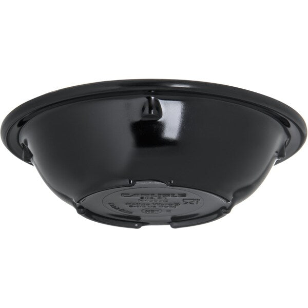 Melamine Fruit Bowl, 3.5 oz., Blk, PK48