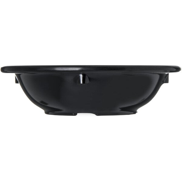 Melamine Fruit Bowl, 3.5 oz., Blk, PK48