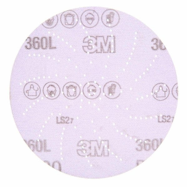 Hookit Clean Sanding Dsc 360L, 01705, 5in P240,500/pk