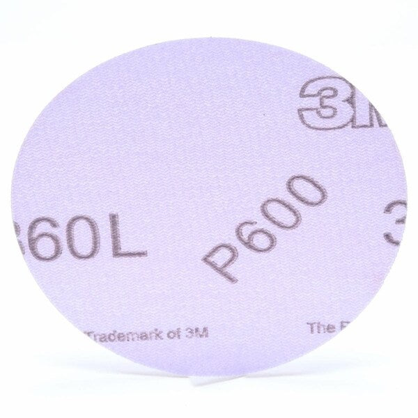 Hookit Film D/F Dsc 360L, 5inxNH 5 Holes P600,500/pk