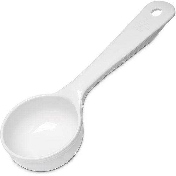 Solid Short Handle, 3 oz., Wht, PK12
