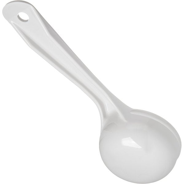 Solid Short Handle, 3 oz., Wht, PK12