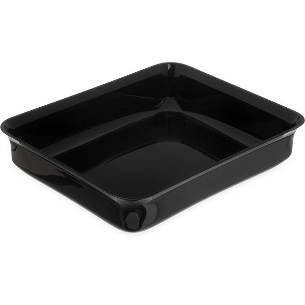 Rect Crock, 10 lb., Blk, PK4