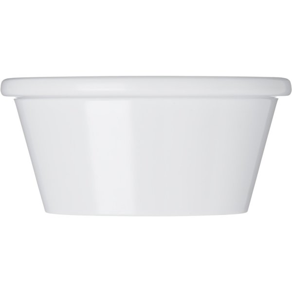 Mlmn Smooth Ovl Ramekin, 4 oz., Wt, PK48