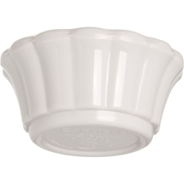 Mlmn Scalloped Ramekin, 1 oz., Bne, PK48