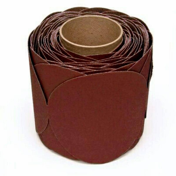Stikit Film Disc Roll 375L, 6inxNH P320, 100 ea/rl 4 rl/pk
