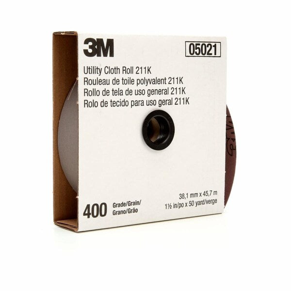Utility Cloth Roll 211K, 2inx50yd400 J-weight, 5/pk