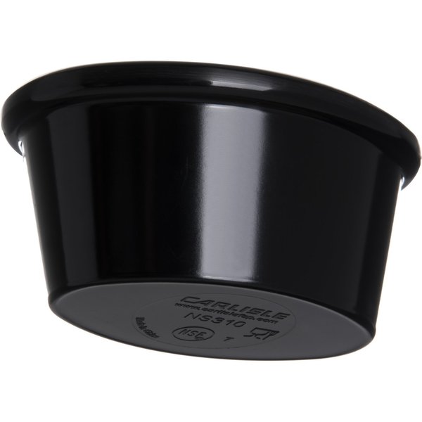 Mlmn Smooth Ovl Ramekin, 2 oz., Bk, PK48