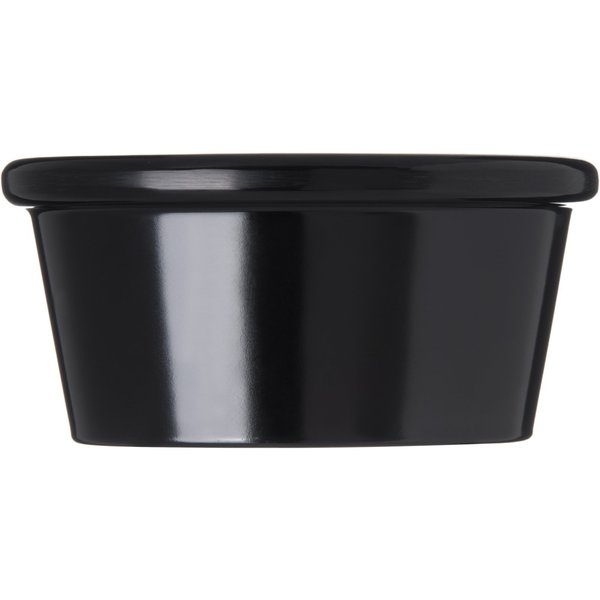 Mlmn Smooth Ovl Ramekin, 2 oz., Bk, PK48