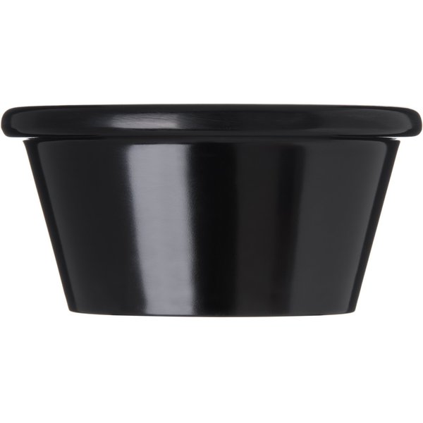 Mlmn Smooth Ovl Ramekin, 3 oz., Blk, PK48