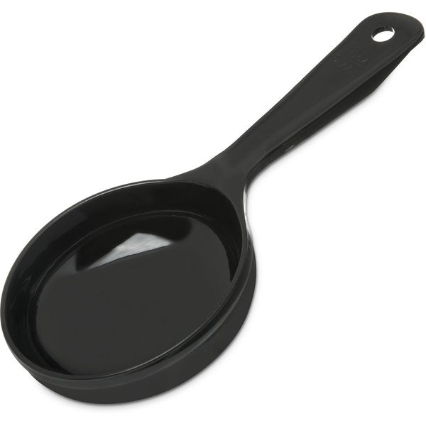 Solid Short Handle, 6 oz., Blk, PK12