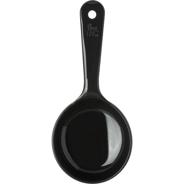 Solid Short Handle, 6 oz., Blk, PK12