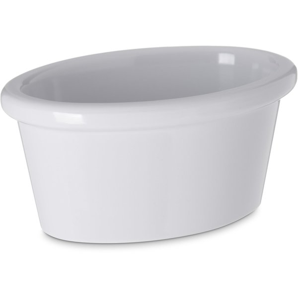 Mlmn Smooth Ovl Ramekin, 2 oz., Wht, PK48