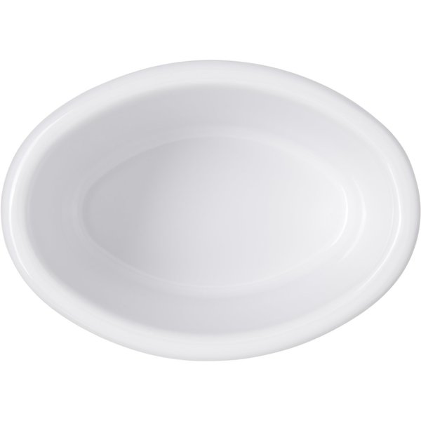Mlmn Smooth Ovl Ramekin, 2 oz., Wht, PK48