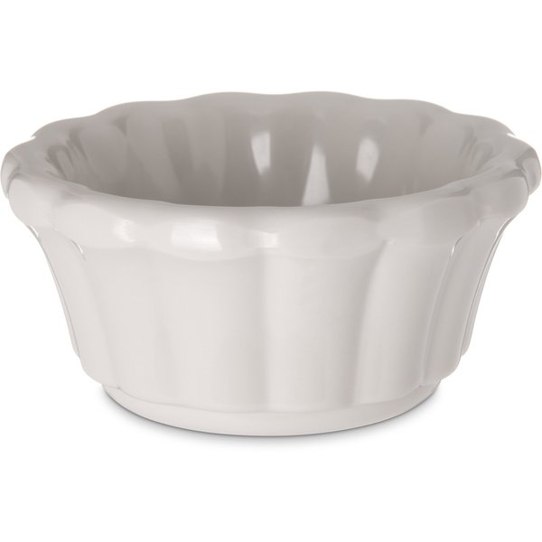 Mlmn Scalloped Ramekin, 2 oz., Bne, PK48