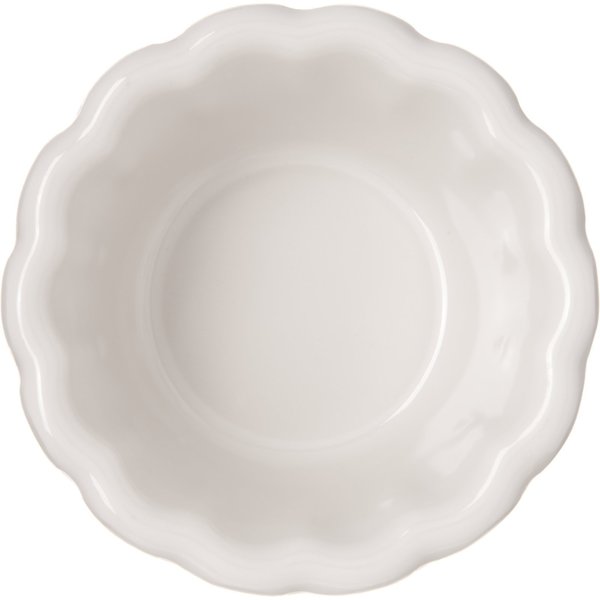Mlmn Scalloped Ramekin, 2 oz., Bne, PK48