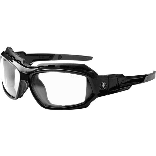 Safety Glasses, Traditional Clear Polycarbonate Lens, Anti-Fog, Scratch-Resistant
