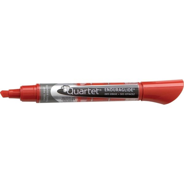Dry Erase Marker, Chisel Tip, Red, PK12 Low Odor