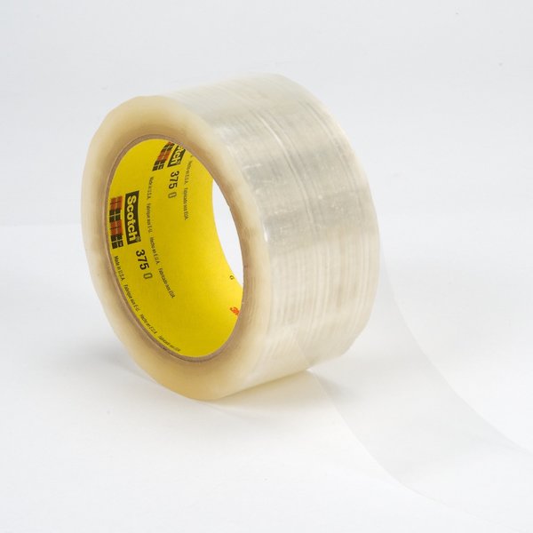 Box Sealing Tape 375, Clear, 48, PK3