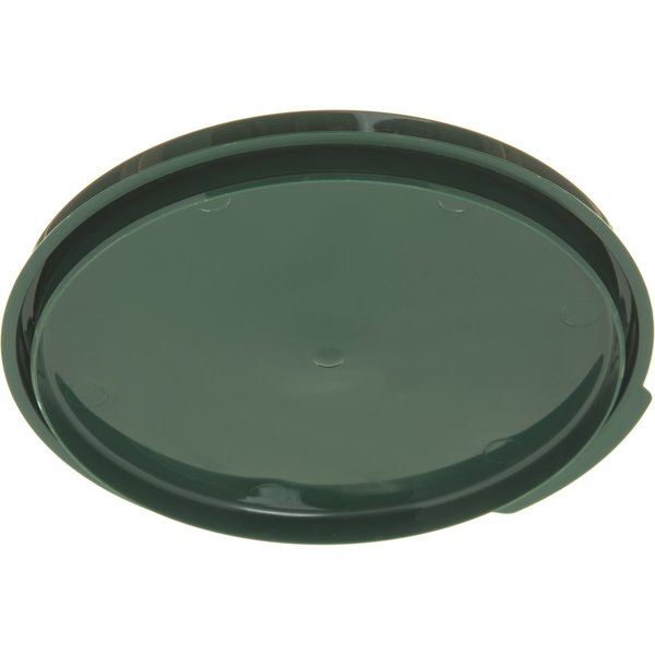 Round Container Lid, 2-4 qt., Green, PK12