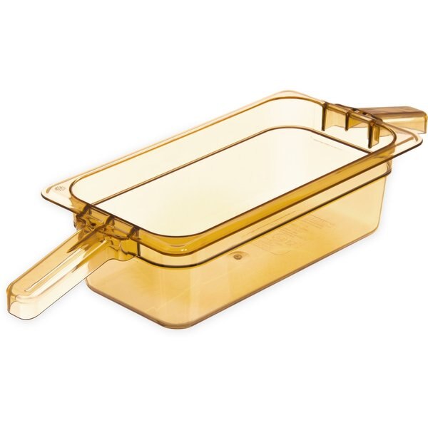 Food Pan HH w/2 Hdl, 1/3 Sz, 4