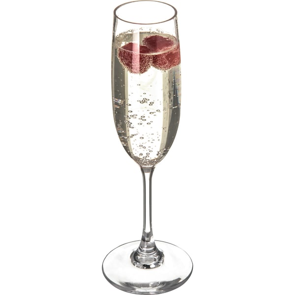 Champagne Flute, 6 oz., Clr, PK24