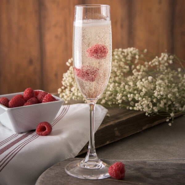 Champagne Flute, 6 oz., Clr, PK24