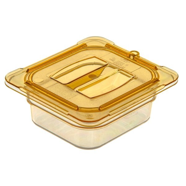Univ Hndld Lid, 1/6 Food Pan HH, PK6