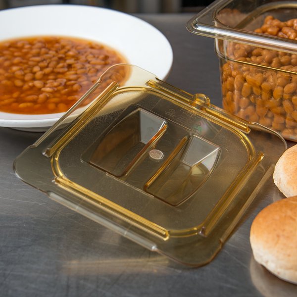 Univ Hndld Lid, 1/6 Food Pan HH, PK6