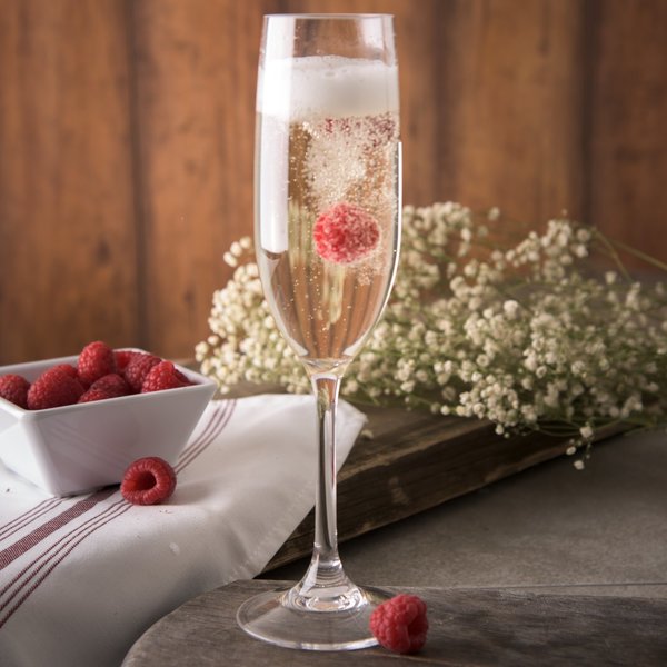 Champagne Flute, 8 oz., Clr, PK24