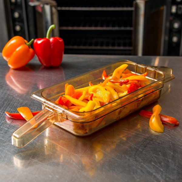 Food Pan HH w/2 Hdl, 1/3 Sz, 2.5