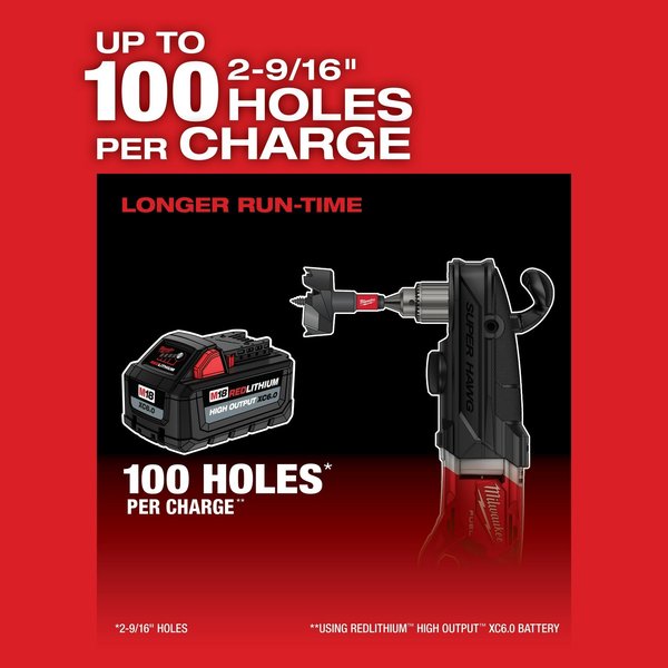 M18 FUEL SUPER HAWG 1/2 in. Right Angle Drill (Tool Only)