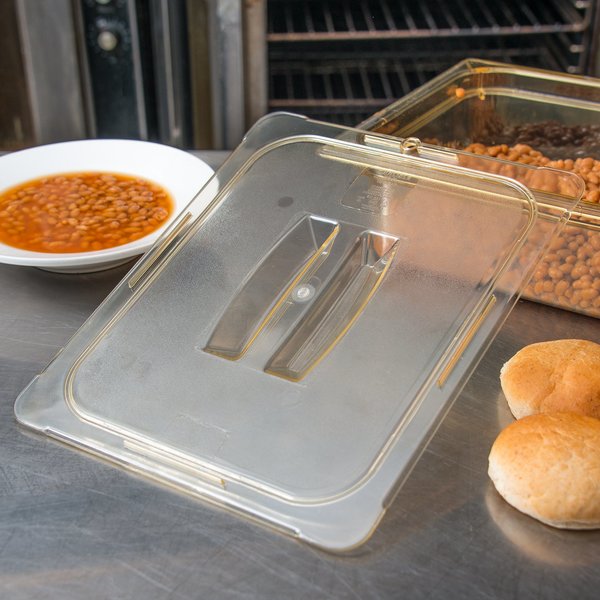 Univ Hndld Lid, 1/2 Sz Food Pan HH, PK6