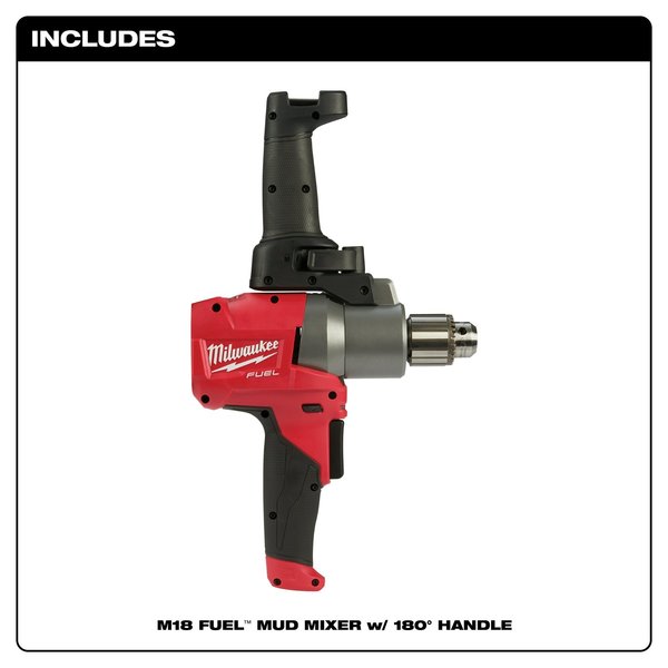 M18 FUEL Mud Mixer w/180Â° Handle