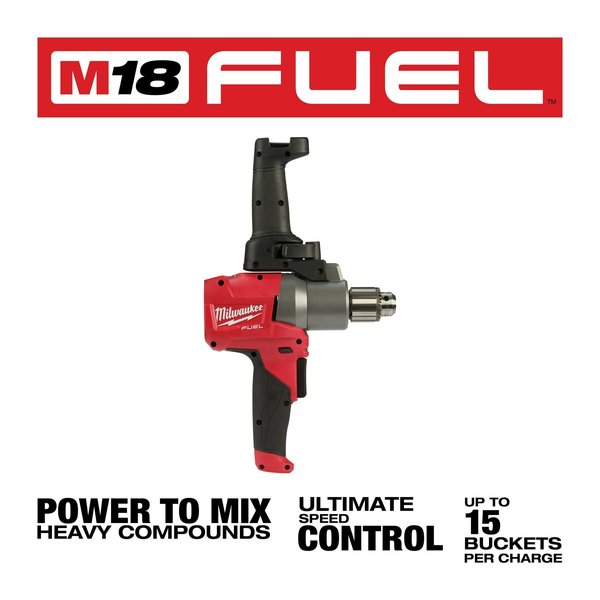 M18 FUEL Mud Mixer w/180Â° Handle