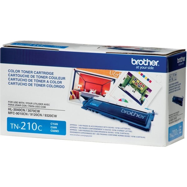 Toner For TN210C, Cyan, 1.4K Pages