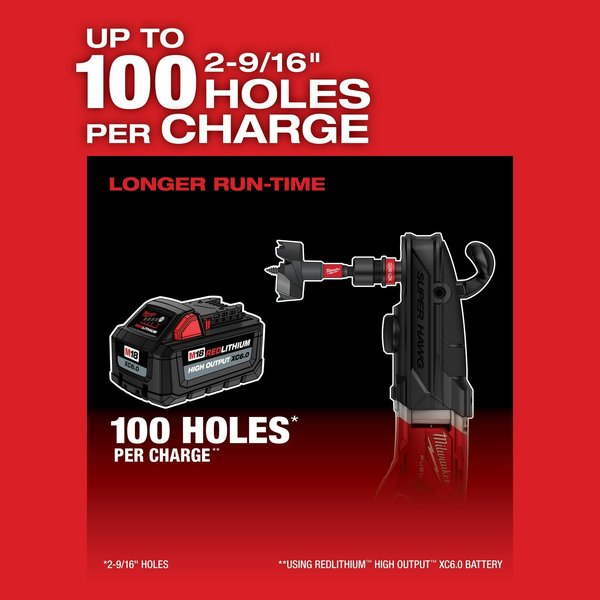 M18 FUEL SUPER HAWG Right Angle Drill w/ QUIK-LOK