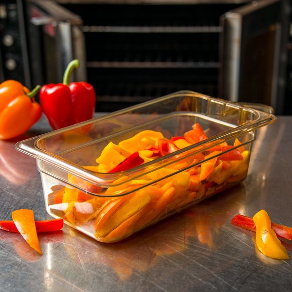 Food Pan HH w/1 Hdl, 1/3 Sz, 4