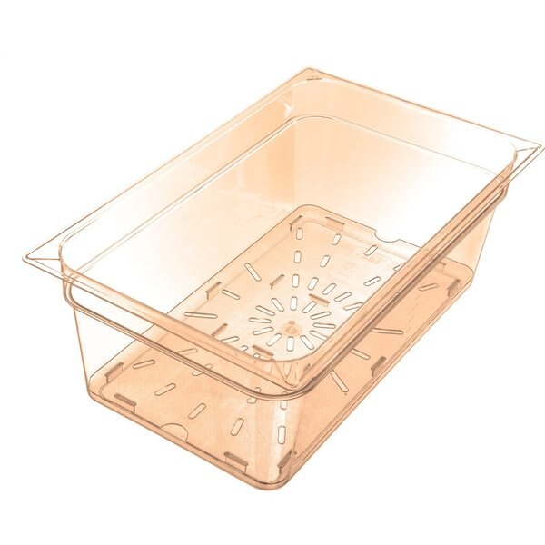 Drain Grate, Food Pan HH, Full, Ambr, PK6