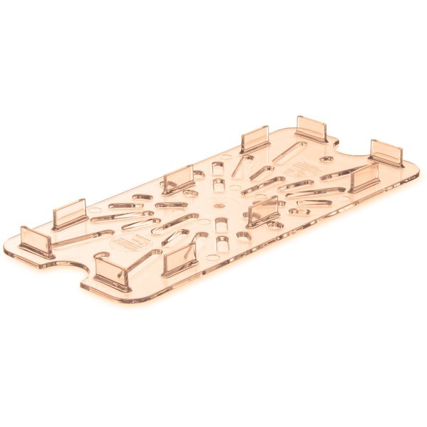Drain Grate, Food Pan HH, 1/3, Amber, PK6