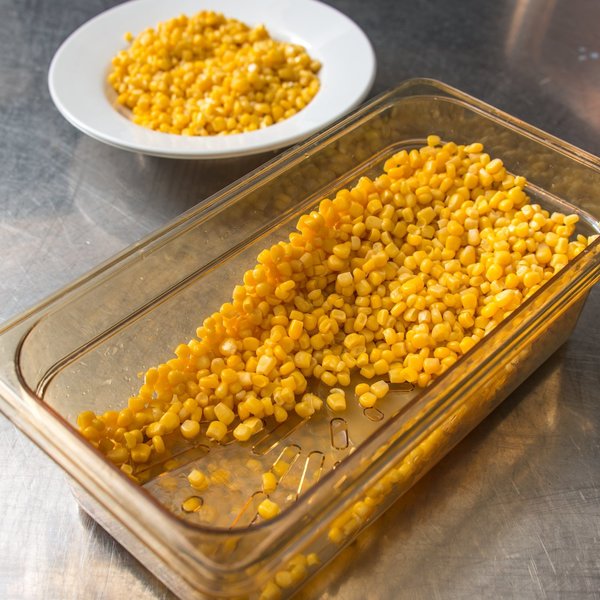 Drain Grate, Food Pan HH, 1/3, Amber, PK6