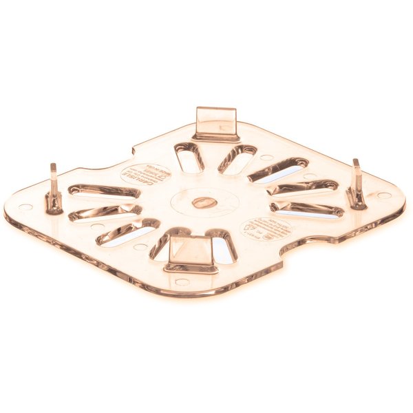 Drain Grate, Food Pan HH, 1/6, Amber, PK6