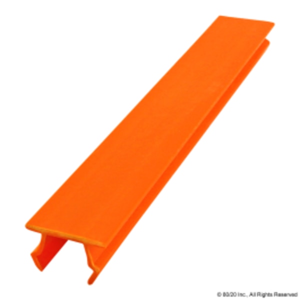 Economy, T-Slot Cover, Orange, 15 S