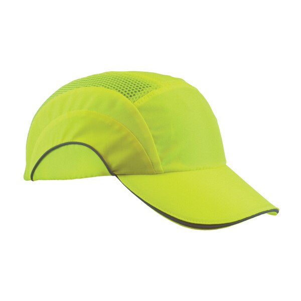 Hardcap A1 Bump Cap, Hi-Vis Lime Yellow