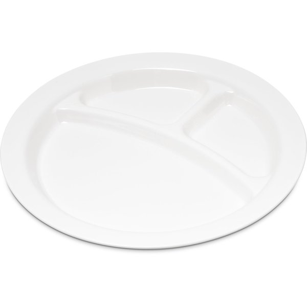 Polycarbon Rim 3-Comp Plate, 9