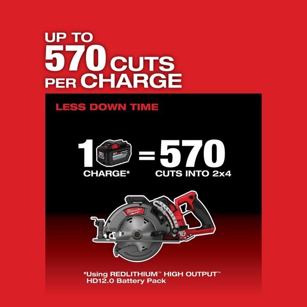 M18 FUEL 7-1/4 in. Rear Handle Circular Saw (Tool Only)