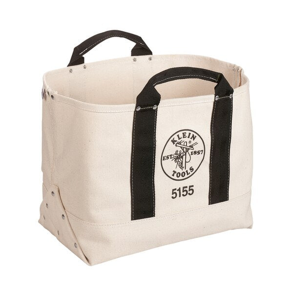 Tool Tote, #6 Canvas, 1 Pockets, Tan